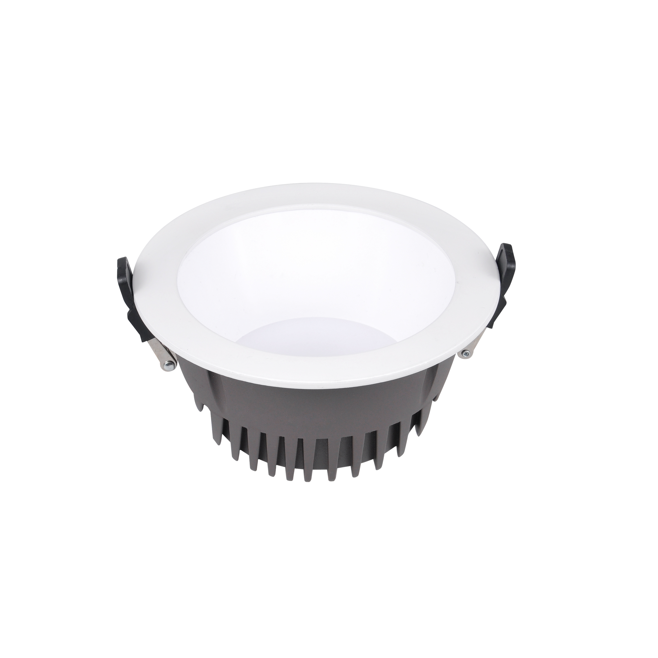 Blendarmes LED-Downlight für die Ausstellungshalle